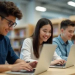 etudiants utilisant ia